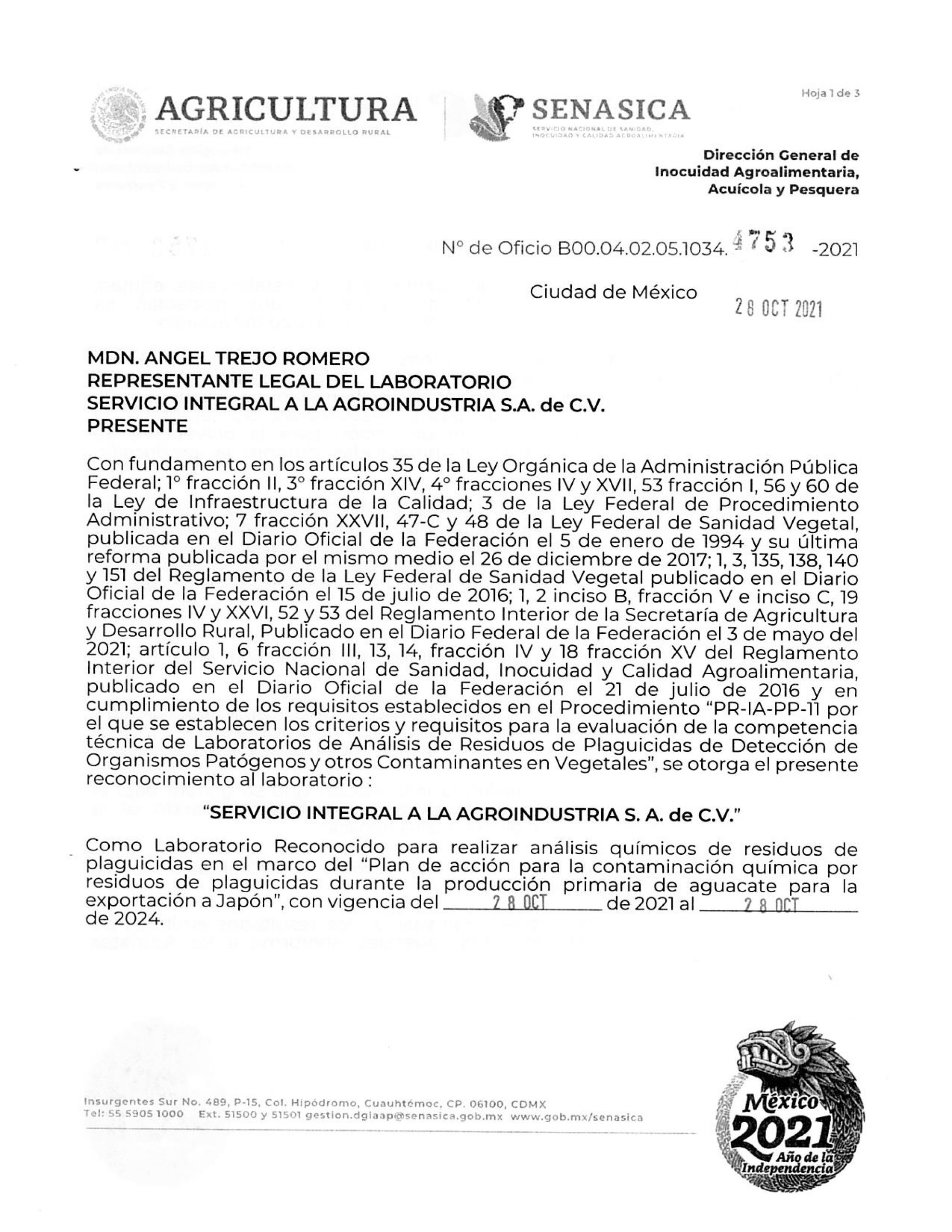 Reconocimiento aguacate